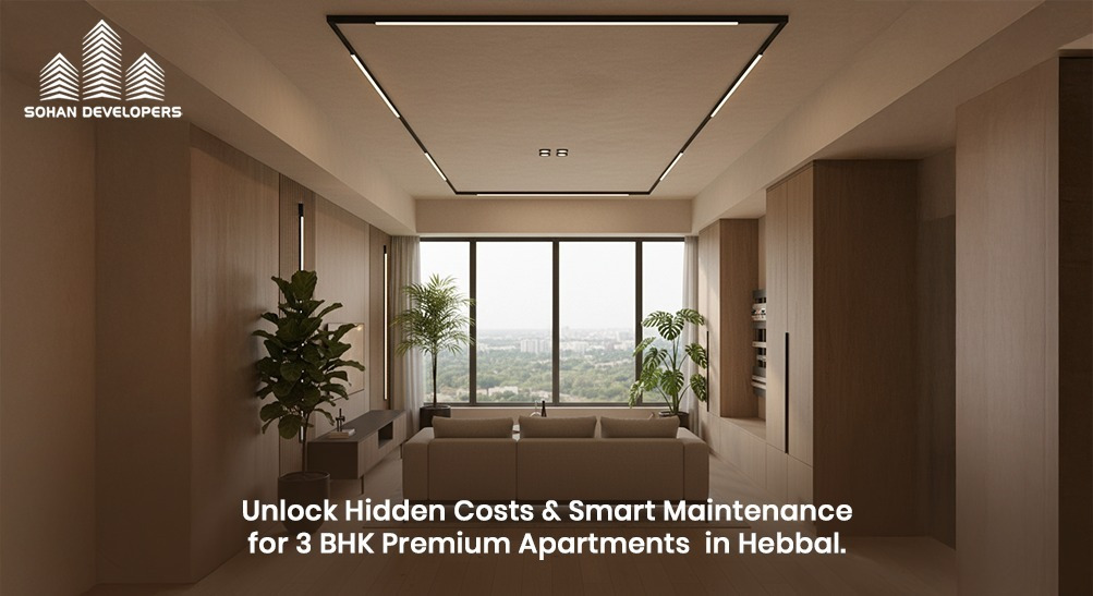 3 BHK Premium Apartments for sale in Hebbal